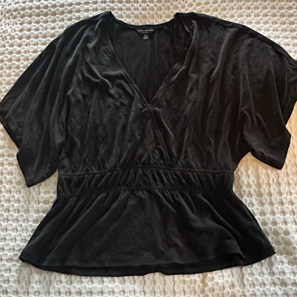 Lucky Brand Peplum Blouse